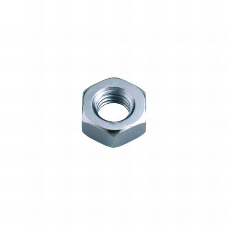 100 écrous hexagonaux DIN934 10,9 acier zingués blanc mm - Diamètre 10 mm mm