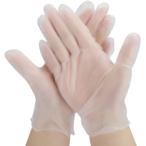 100 Einweg-Latexhandschuhe mit Durchstichfestigkeit, Handschutz