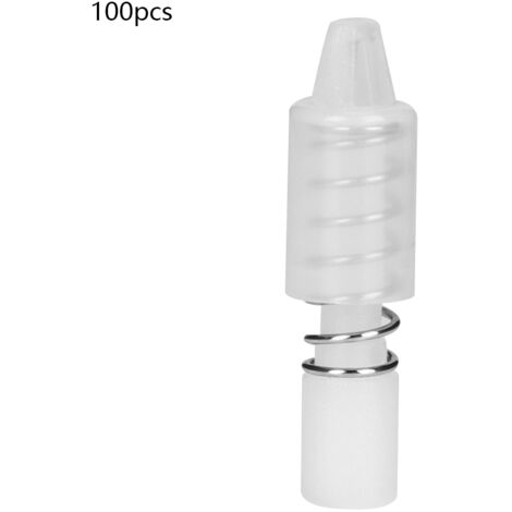 100 Épingles de Fixation pour Ventilateur CPU Intel, Accessoires de Refroidissement 22mm Blanc