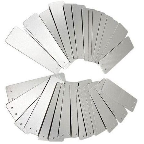 100 étiquettes en aluminium pour le jardinage - Rectangle, panneaux de signalisation pour l'extérieur, panneaux en métal, étiquettes pour les plantes de jardinage, panneaux de signalisation en alumini