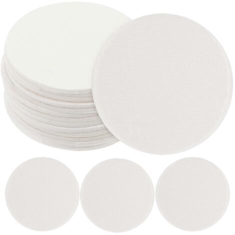 100 feuilles déshydratantes blanches pour bocaux alimentaires (3 x 3 x 0,1 cm) - Absorbeurs d'humidité - Blanc