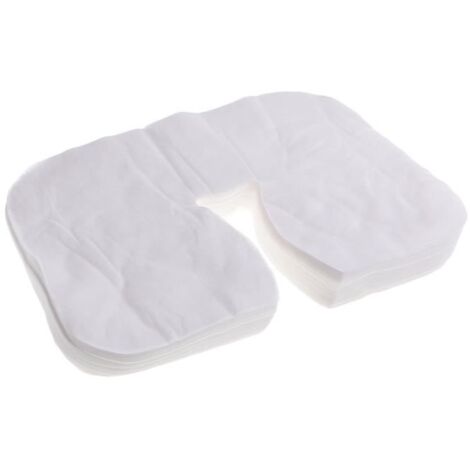 100 Feuilles Non-tissé Appui-tête Papier Spa Salon Lit Couverture De Tatouage