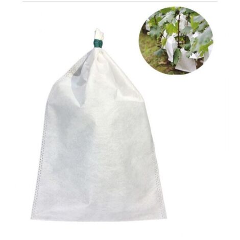 100 fundas para fruta de 20 x 30 cm: transpirables, resistentes al polvo, a los insectos y a los pájaros.