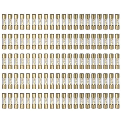 100 Fusibles AGU verre dore 60A