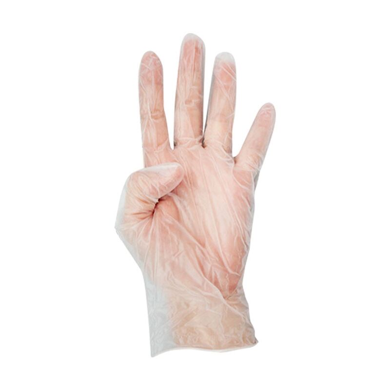 

100 Guantes de vinilo | Varias tallas | Sin polvo | No estéril