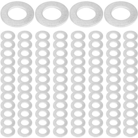100 Joints De Bouchon De Vidange D'huile 12 Mm Pour Moteur Automobile