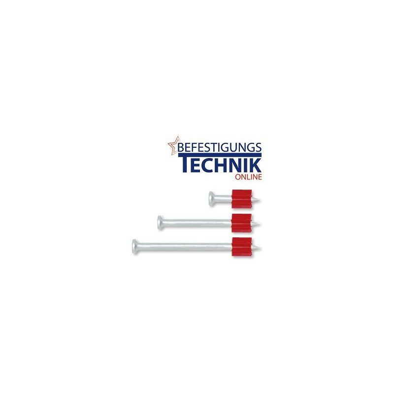 100 Kopfbolzen Beton Nägel 19mm für Bolzensetzer hilti dx Würth hn Spit SC9 P60-EN10406 | 04260696892921