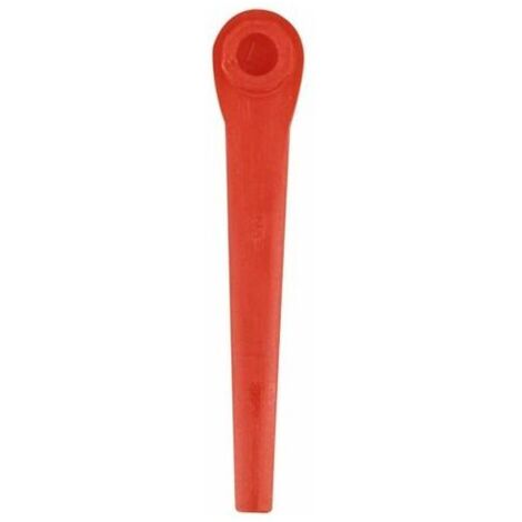100 lame in plastica compatibili con decespugliatore Gardena, lame di ricambio per decespugliatori Gardena e decespugliatori a batteria, rosso