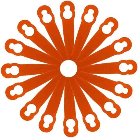 100 lames de rechange en plastique pour coupe-bordures STIHL Polycut 2-2 FSA 45