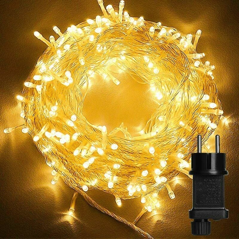 100 led String Lights, Indoor and Outdoor String Lights 8 Models String Lights work with IP44-EU Waterproof Plug, which is used for Tree, Christmas, | 06286512419255 100 led String Lights, Indoor and Outdoor String Lights 8 Models String Lights work with IP44-EU Waterproof Plug, which is used for Tree, Christmas, | 06286512419255