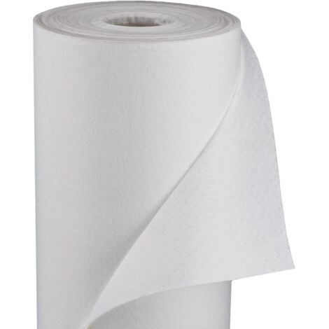 100 m² voile de protection hivernale en non-tissé, toile d?hivernage, protection contre le gel 150 g, 1 m de large