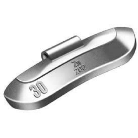 100 Masses zinc brut compatible avec jante tole 5g
