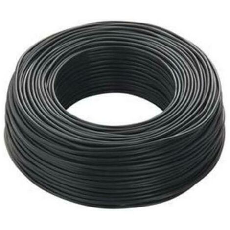 100 meter unipulrer cordine fs17 color black section 1,5mm n07v1,5ne/b100 fs17-1,5ne/b100