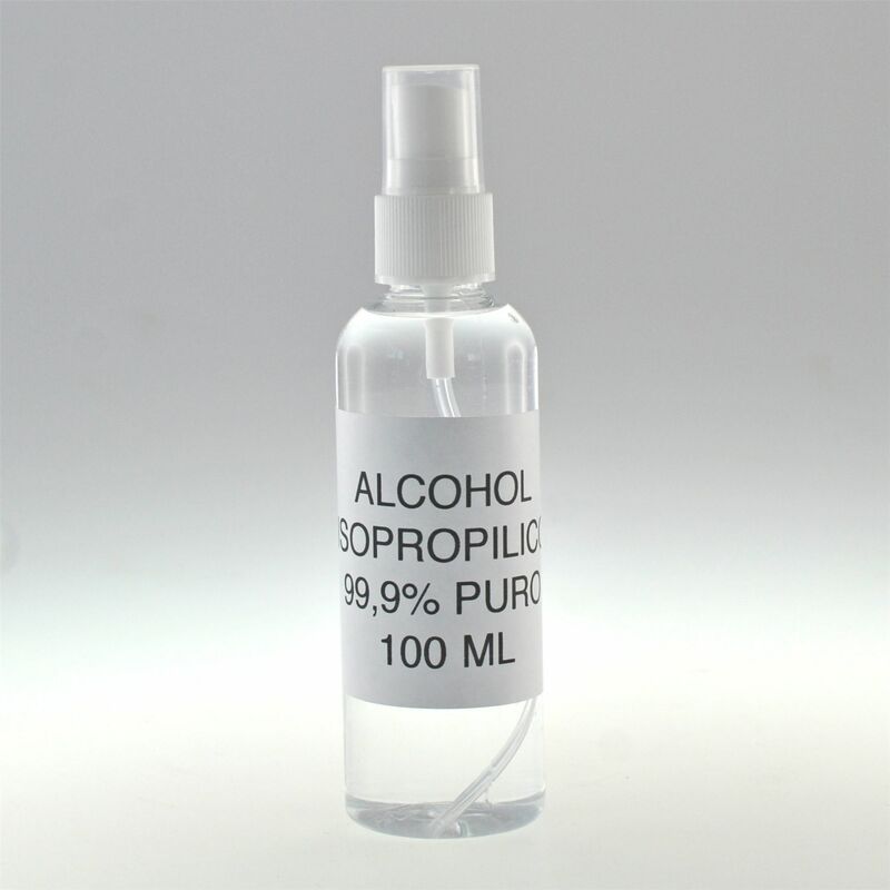 

100 ml Botella con vaporizador Alcohol Isopropilico