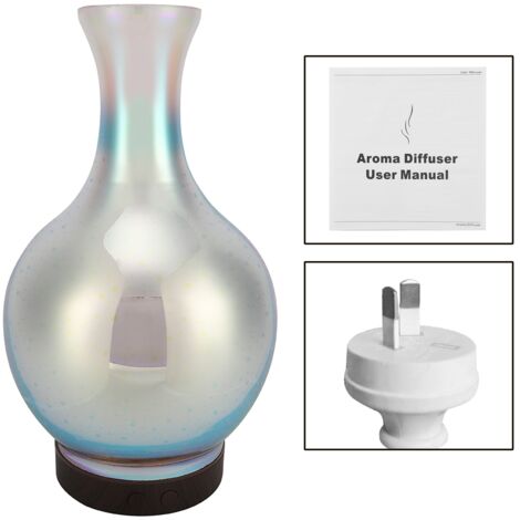 100-ml-Diffusor für ätherische Öle mit LED-Licht und Luftbefeuchter (australischer Stecker)
