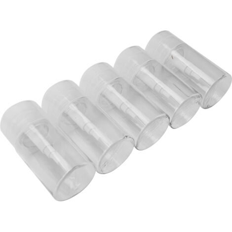 100-ml-Nachfüllflaschen mit Pumpe für flüssige Kosmetik – 5er-Pack