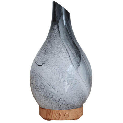 100 ml Ultraschall-Diffusor für ätherische Öle in Holzoptik für Aromatherapie