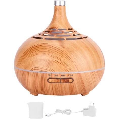 100-ml-Ultraschall-Diffusor für ätherische Öle mit 7-farbigem LED-Nachtlicht – EU-Stecker 100–240 V
