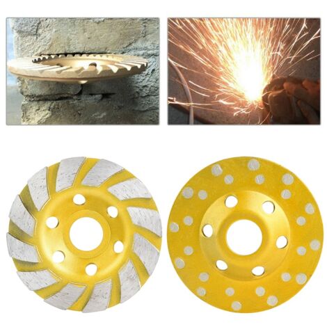 100-mm-Diamantscheibe zum Polieren von Stein, Beton und Keramik – Schleiftopfscheibe