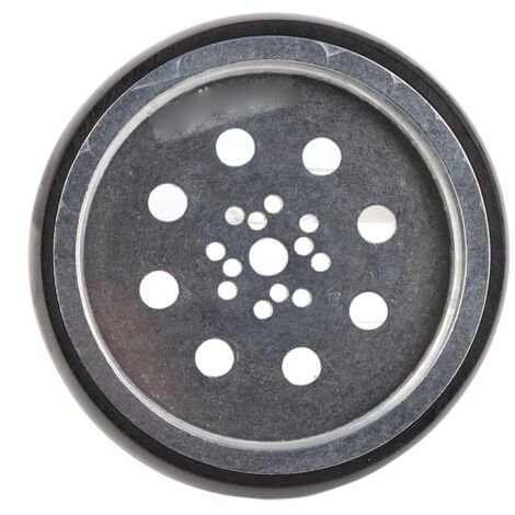100-mm-Metallrad mit Neoprenreifen für Industrieroboter, 8-mm-Bohrung