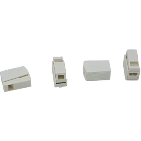 100 morsettiere a 3 vie per apparecchi di illuminazione, 0,5-2,5 mm² - 224-112