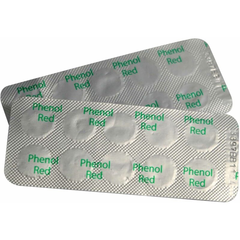 HTH - Pastilles réactives phenol red (pH) pour Pooltester (boite de 100) - 00218353