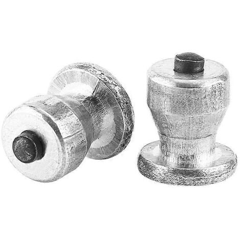 100 Pces Vis Antidérapantes en Alliage Dur 8x10mm pour Pneus Auto, Clous à Neige pour Pneus Véhicule, Accessoires Automobile Anti-Glace