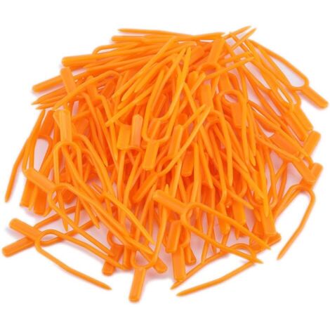 100 Pcs Clips De Fixation De La Plante De Jardinage Réutilisables En Plastique Stolons Fixation Vignes Pince Pastèque Fraise Fourche Sécurisation Fixateur Outil,Titulaire De