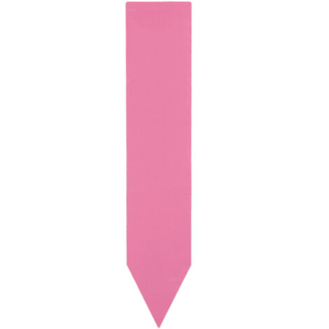 100 Pcs Plastic Plant Seed Labels Pot Marker Nursery Garden Stake Tags Pink