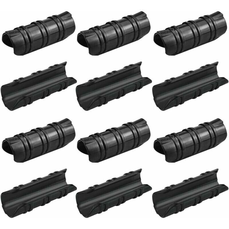 Heguyey - 100 Pcs Serre Clips 25mm Clips Serre de Jardin Résistance aux Températures Elevées Fixation Bache Serre Durable Facile a Utiliser pour