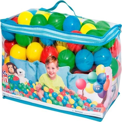 100 pelotas para parque infantil o piscina infantil Bestway 52027