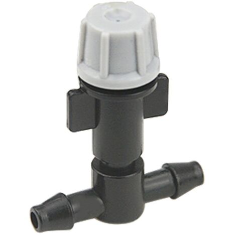 100 pezzi (50 paia) kit di irrigazione da giardino gocciolatori nebulizzatori regolabili collegamento a T sistema di irrigazione a goccia per fiori in vaso verdure