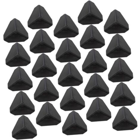 100 pezzi di protezioni angolari in plastica per mobili da imballaggio, robuste protezioni angolari anticollisione per scatole e spedizioni, protezioni angolari resistenti per mobili e