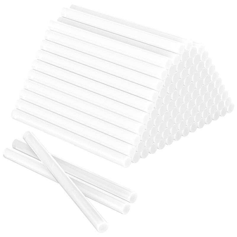Image of 100 pezzi di stick di colla a caldo, stick di colla trasparenti universali per pistola per colla a caldo, ideali per fai da te, artigianato, hobby