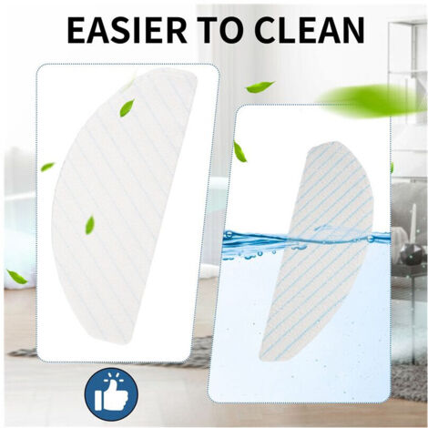 100 pezzi tamponi usa e getta microfibra per Deebot OZMO T8 T9 AIVI N8 Pro + pezzi aspirapolvere