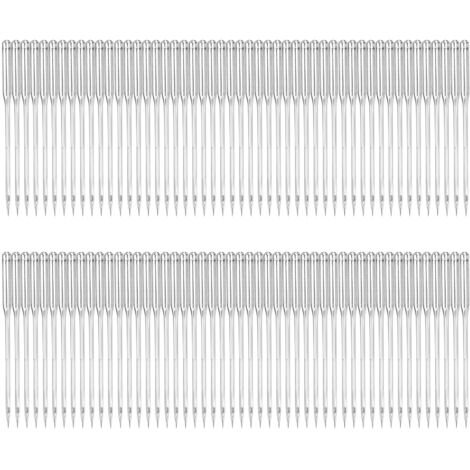 100 Pièces Aiguilles à Coudre en Acier Haute Dureté pour Machine à Coudre, Accessoires de Couture Type 14
