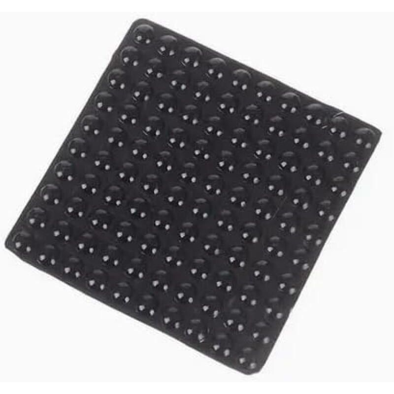 100 Pièces Amortisseurs Patins pour Meubles, Coussinets de Protection en Silicone Auto-Adhésifs, Butoirs de Porte et Pare-Chocs d'Armoire Noir, 10x3mm