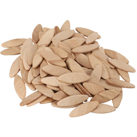 100 pièces biscuits bois No.0 assortis pour machine à tenon rainure