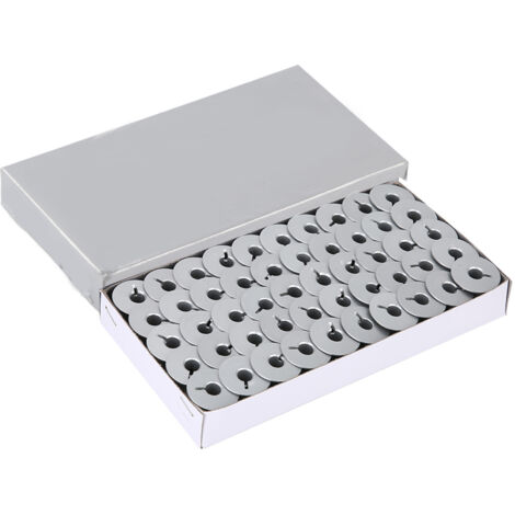100 pièces Bobines en Aluminium 55623A à Fente pour Pièces de Machine à Coudre Industrielle