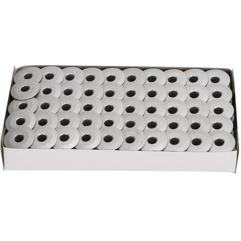 100 Pièces Bobines Métalliques pour Machine à Coudre à Broderie Plate Accessoires de Remplacement 272152A Incliné