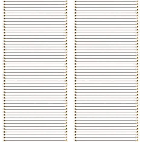 100 Pièces Câble Pigtail RF IPX vers IPX Fils d'Extension Large Bande Passante Câble OFC IPEX pour Équipement Micro-ondes