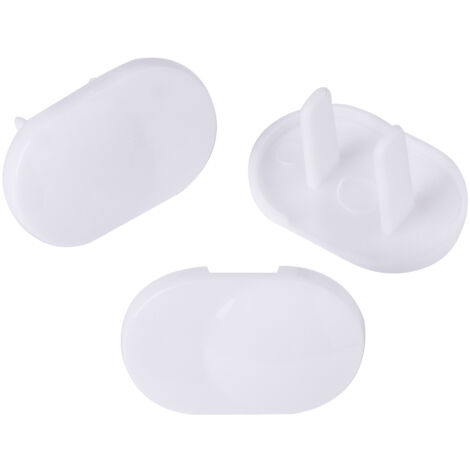 100 Pièces Cache-Prises Sécurité Enfant - Protections Prises Électriques Anti-Bébé - Bouchons Deux Broches