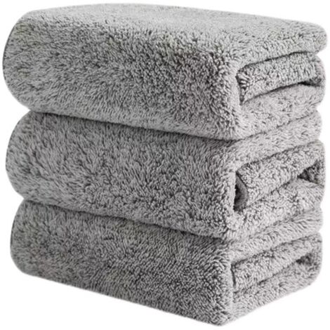 100 Pièces Chiffon À Vaisselle en Fibre De Charbon De Bois Antiadhésif Ménage Nettoyage en Fibre Torchon Épaissi Chiffons Éliminant l'huile Absorbant l'eau 3030cm
