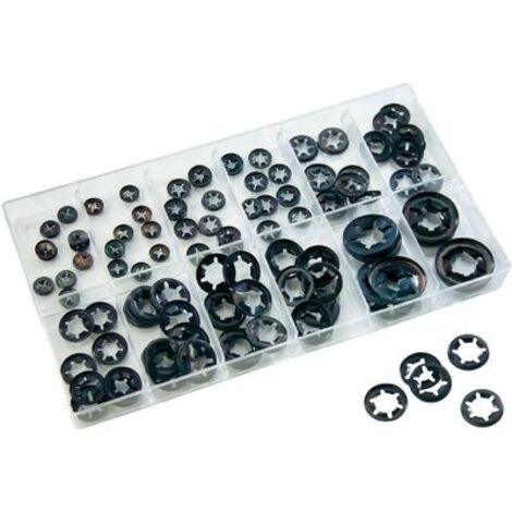 100 pièces Clips de fixation rapides