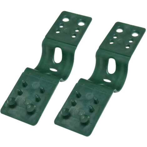 100 pièces de pinces rondes pour filet d'ombrage, fournisseur d'usine, filet d'ombrage agricole en PE vert, serre, papillon, pince en plastique Lin Yang