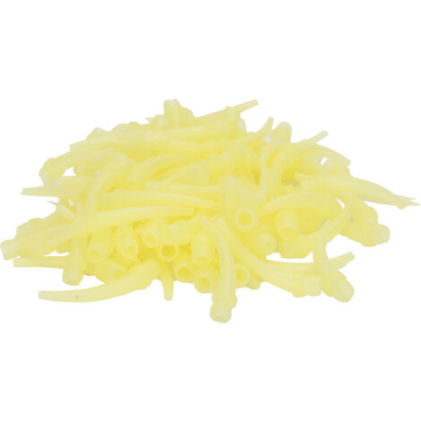 100 pièces Embouts de Mélange Oral en Silicone pour Dentiste, Têtes de Mélange Universelles