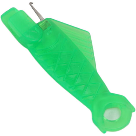 100 Pièces Enfile-Aiguilles Automatique Vert Poisson, Inserteur pour Machine à Coudre, Accessoire Couture Pratique