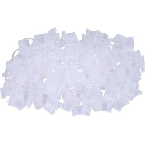 100 Pièces/Ensemble Plantes Greffage Jarretière Clips Jardin Vigne Greffage Pince Plantes Treillis Clips Connecte Plantes Outils de Jardinage