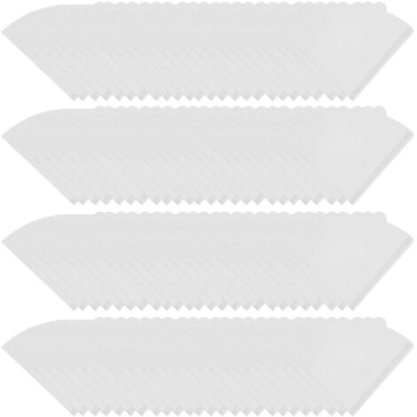 100 Pieces Filter Cone Coffee Filters 2 to 4 Cup Natural Disposable Coffee Filter Paper for Home Cafe