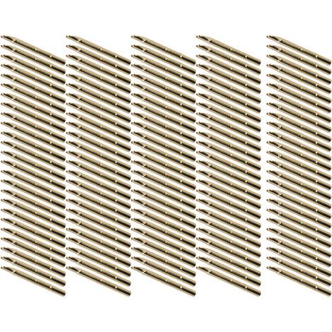 100 Pièces Manchons de Test à Ressort en Laiton 2,4mm pour Série P125 P125‑4S Accessoires
